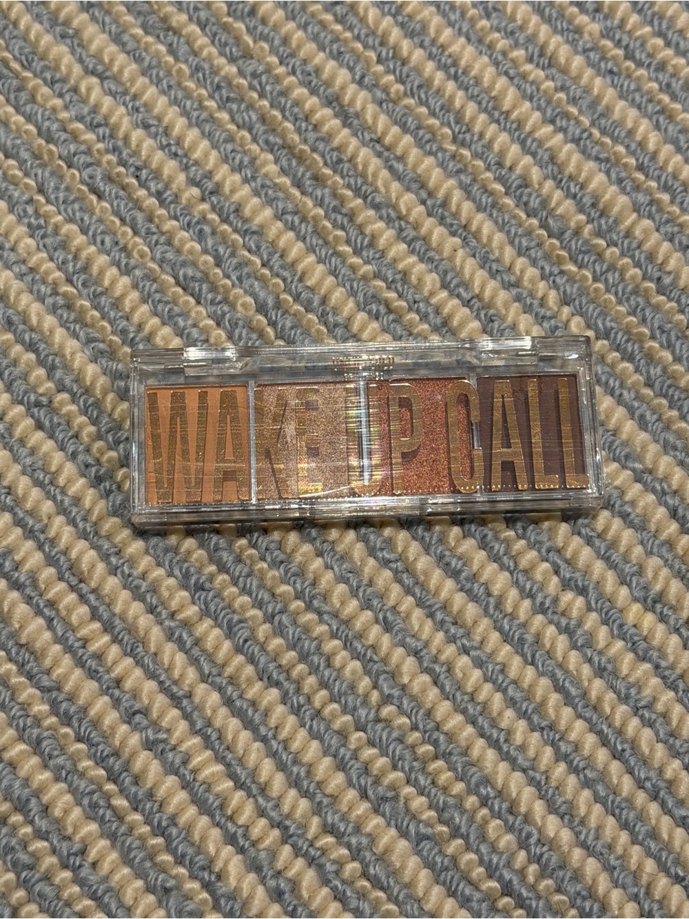 Wake Up Call Eyeshadow Palette — Gold and Brown Shimmer